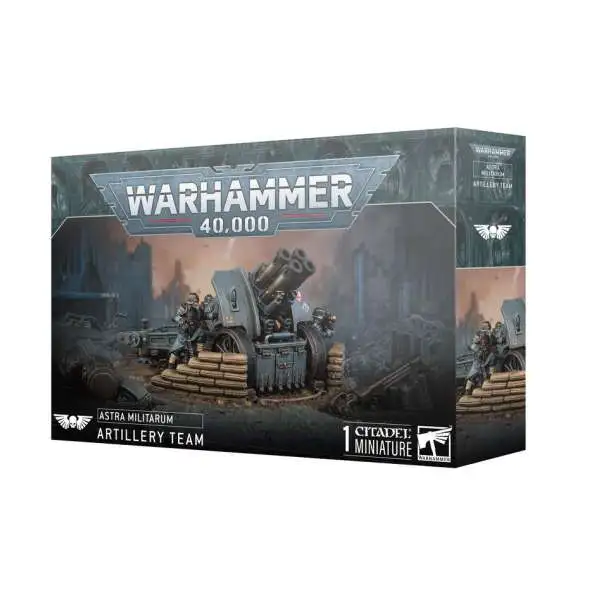 Warhammer 40,000 Astra Militarum Artillery Team Model Kit