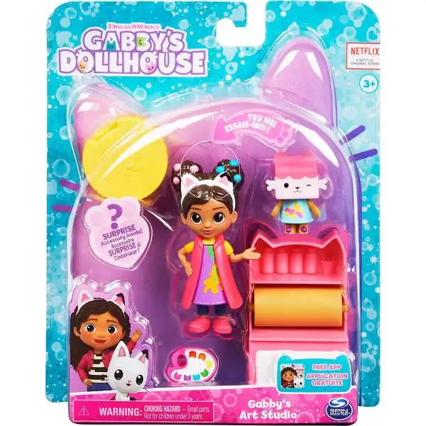  Gabby's Dollhouse, 7-inch Cakey Cat Purr-ific Plush Toy, Kids  Toys for Ages 3 and Up : Toys & Games