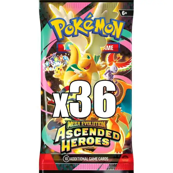 mega evolutions advanced booster box Pokemon Evolution Ascended Heroes LOT of 36 Packs Equivalent of a Booster Pokemon USA embrace the overflowing power of Mega Gardevoir ex Buyer's Guide to Pokémon TCG