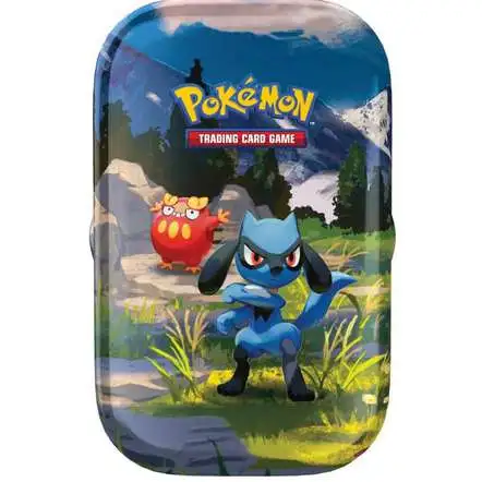 Pokemon Mega Evolution Ascended Heroes Riolu & Darumaka Mini Tin [2 Booster Packs]
