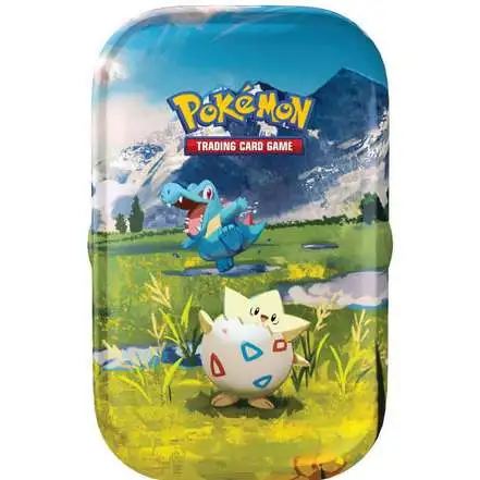 Pokemon Mega Evolution Ascended Heroes Totodile & Togepi Mini Tin [2 Booster Packs]