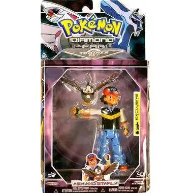 Pokemon Diamond & Pearl Trainer Sets Ash & Starly Exclusive Action Figure Set