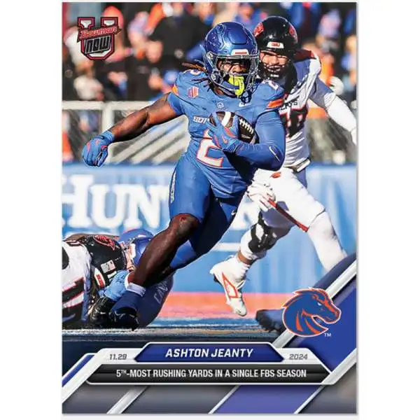 NCAA 2024 Bowman U NOW Ashton Jeanty #50