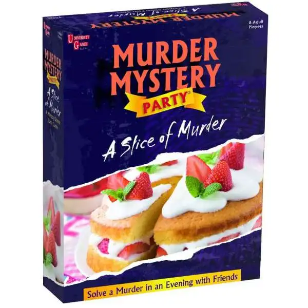 Murder Mystery Party Game A Slice of Murder Murder Mystery Party Game