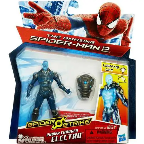 Marvel The Amazing Spider-Man 2 Spider Strike Power Charged Electro Action Figure