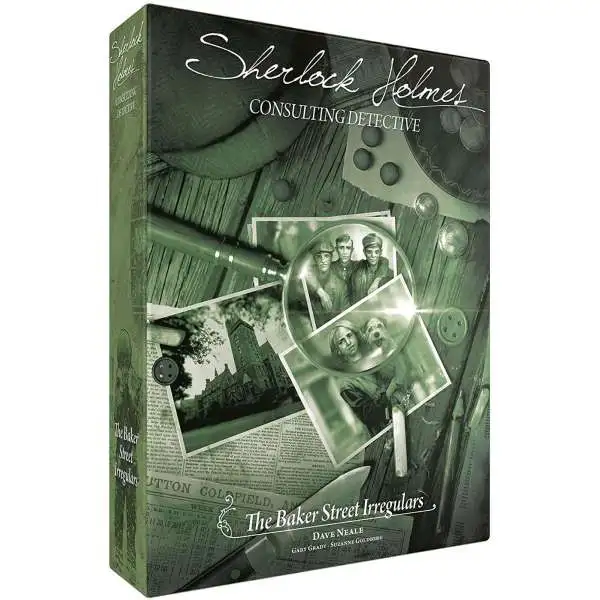 Sherlock Holmes Consulting Detective Baker Street Irregulars Board Game