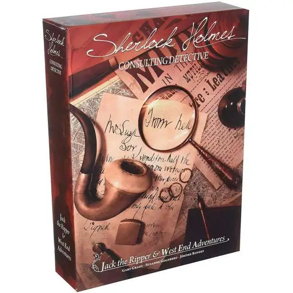 Sherlock Holmes Consulting Detective Jack the Ripper & West End Adventures Board Game