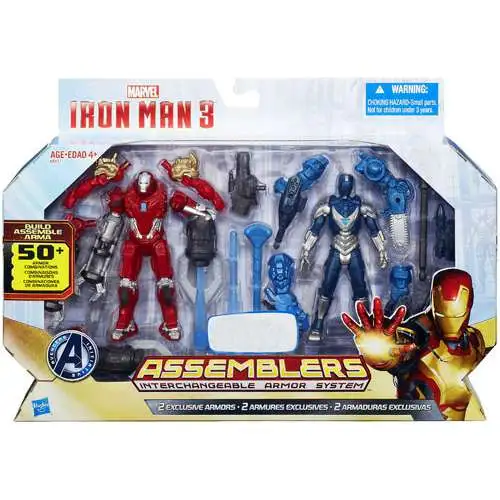 Iron Man 3 Assemblers Red Snapper Iron Man & Gravity Cloak Iron Man Exclusive Action Figure 2-Pack