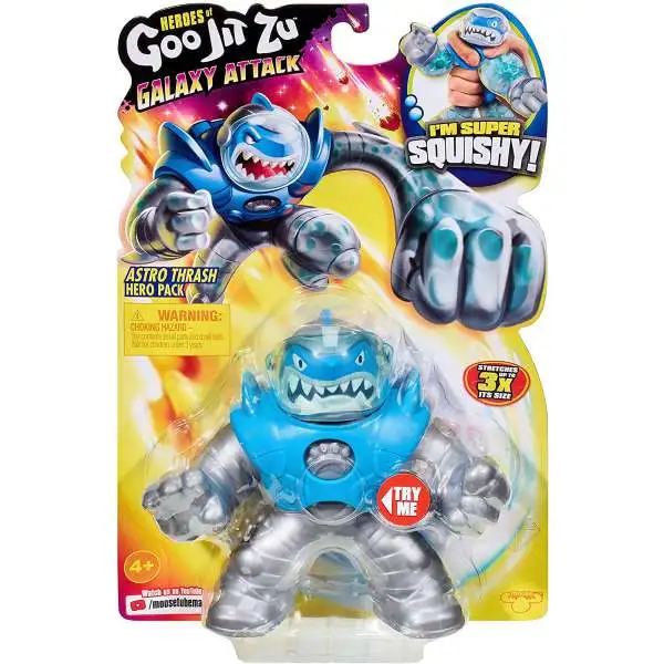 goo jit zu galaxy attack 全7種セット Heroes of Goo Jit Zu Galaxy Attack Astro Thrash Action Figure
