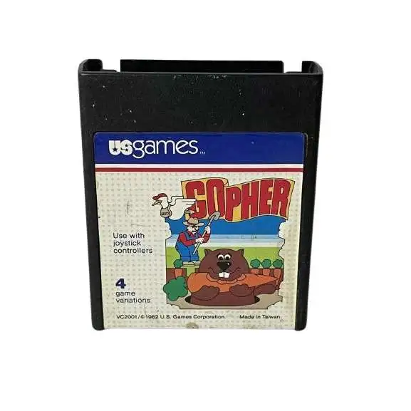 Atari Gopher Video Game [Cartridge Only]