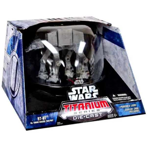 Star Wars The Empire Strikes Back Titanium Series Ultra Vehicles Imperial AT-AT Diecast Vehicle