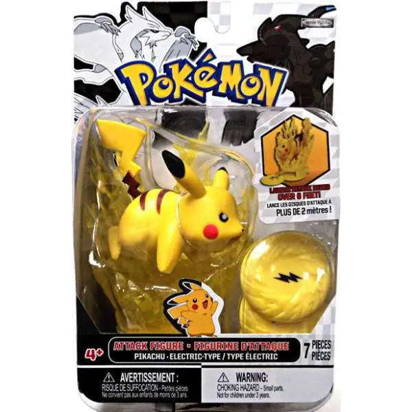 Pokemon Battle Ready Pikachu 3 Figure Multi 8-Pack Jazwares - ToyWiz