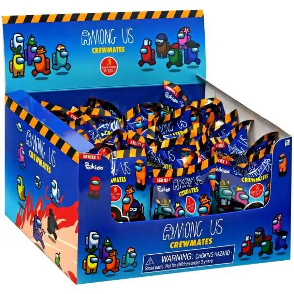 Among Us Crewmate Stampers Series 1 Mystery Box [24 Packs, Bagged]