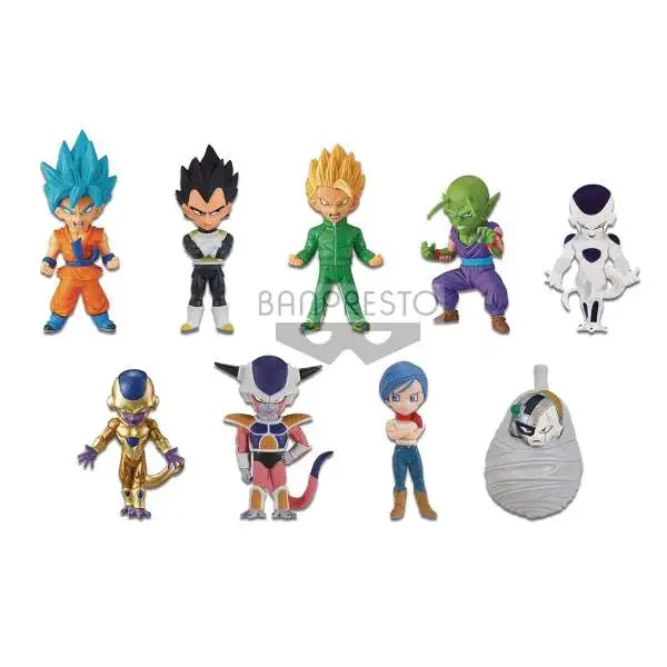 Dragon Ball Z WCF Resurrection F 2.5-Inch Box [12 Figures]