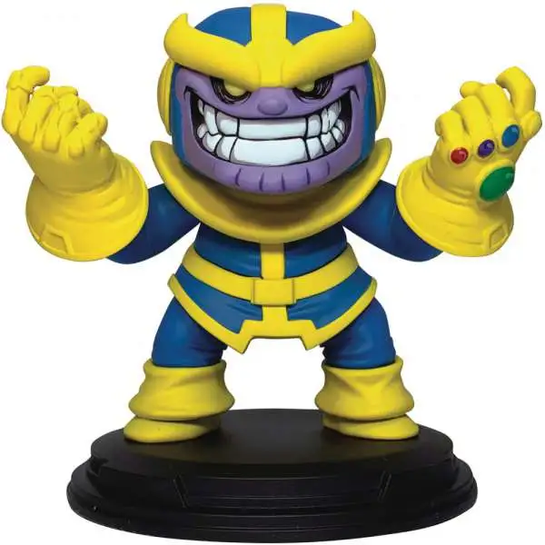 Marvel Thanos 4-Inch Animated Style Statue ["Come and Get Me!"]