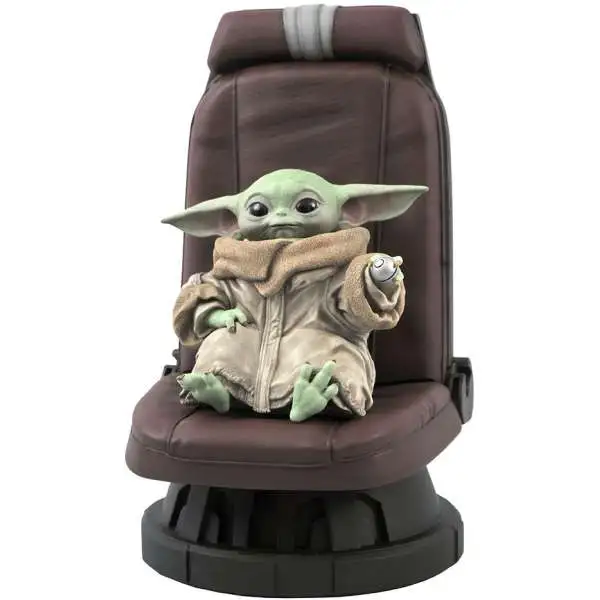 Star Wars The Mandalorian The Child in Chair Half-Scale Bust