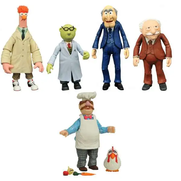 The Muppets Best of Series 2 Set of 3 Action Figure 2-Packs (Pre-Order ships May)