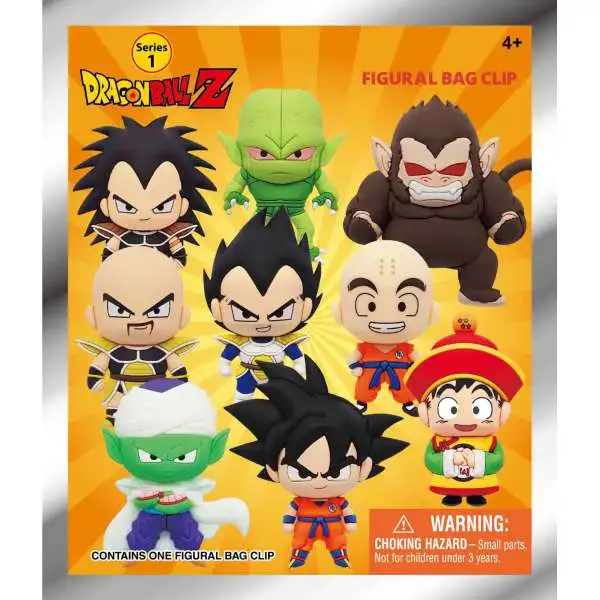 3D Figural Foam Bag Clip Dragon Ball Z Series 1 Mystery Pack [1 RANDOM Figure]