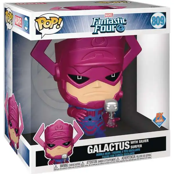 Funko POP! Marvel Galactus Exclusive 10-Inch Vinyl Figure #809 [Metallic Version, Damaged Package]
