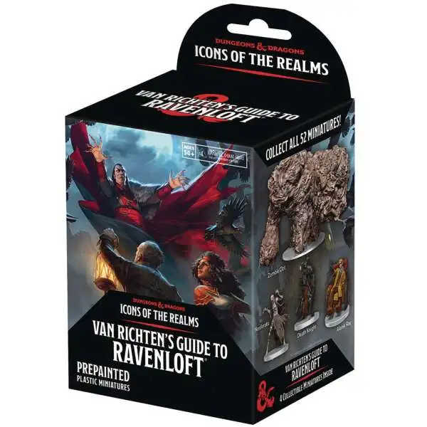 Dungeons & Dragons Icons of the Realms Van Ricten's Guide to Ravenloft Booster Brick [8 Booster Packs]