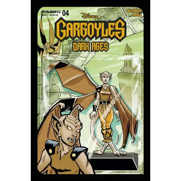 Dynamite Entertainment Gargoyles: Dark Ages #4 Comic Book [Action Figure Cover F]