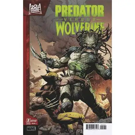 Marvel Predator Vs Wolverine #2 Comic Book [Gary Frank Variant]
