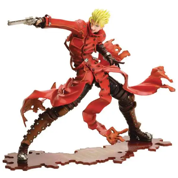 Trigun Badlands Rumble ArtFxJ Vash The Stampede Collectible Statue [Renewal Packaging]