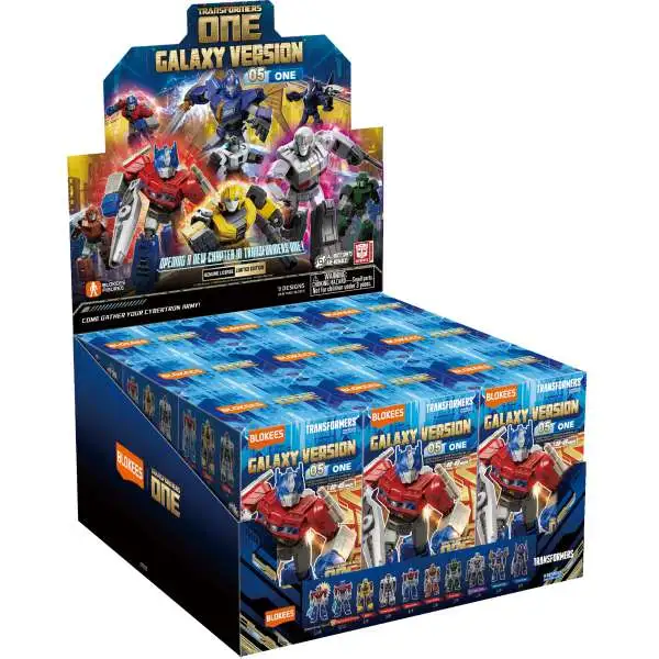 Transformers Galaxy Version 05 ONE Mystery Box GV05 [9 Model Kit Packs]