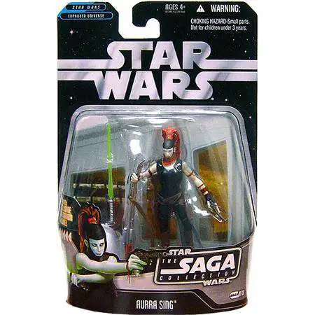 Star Wars Expanded Universe 2006 Saga Collection Aurra Sing Action Figure #70