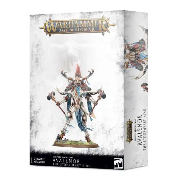 Warhammer Age of Sigmar Lumineth Realm-Lords Avalenor, The Stoneheart king