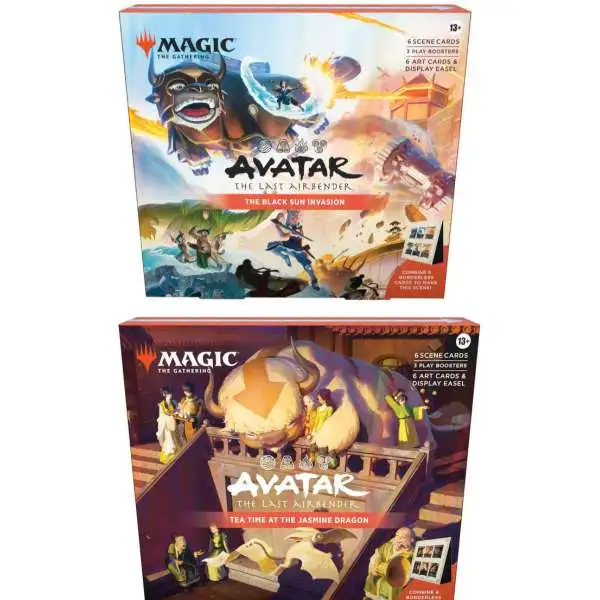 avatar mtg scene box cards [MTG]Avatar: The Last Airbender Set Designed with the iconic Tea Time at the Jasmine Dragon scene What is the product called