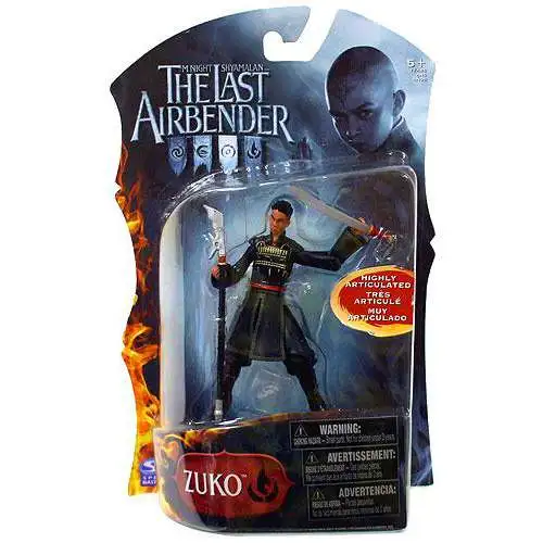 Avatar the Last Airbender Zuko Action Figure [Sword & Staff, Damaged Package]