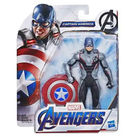 Marvel Avengers Endgame Team Suit Captain America Action Figure