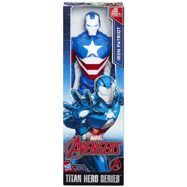 Marvel Avengers Titan Hero Series Iron Patriot Action Figure