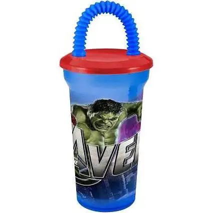 Marvel Avengers 17oz. Fun Sip Tumbler Water Bottle