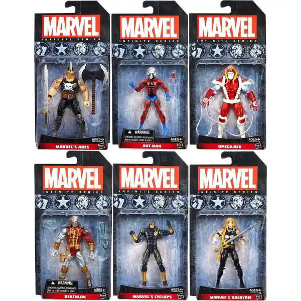 Marvel Avengers Infinite Series 3 Set of 6 Action Figures