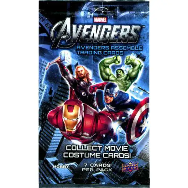 Marvel Avengers Assemble Trading Card Pack