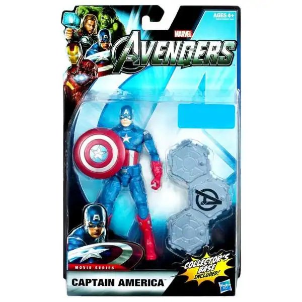 Marvel Power Icons Captain America Action Figure with Sound 