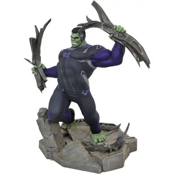 Avengers Endgame Marvel Gallery Hulk 9-Inch Deluxe Collectible PVC Statue [Damaged Package]