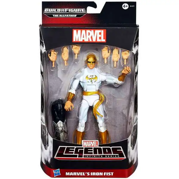 Avengers Marvel Legends Allfather Series Iron Fist Action Figure [White Costume]