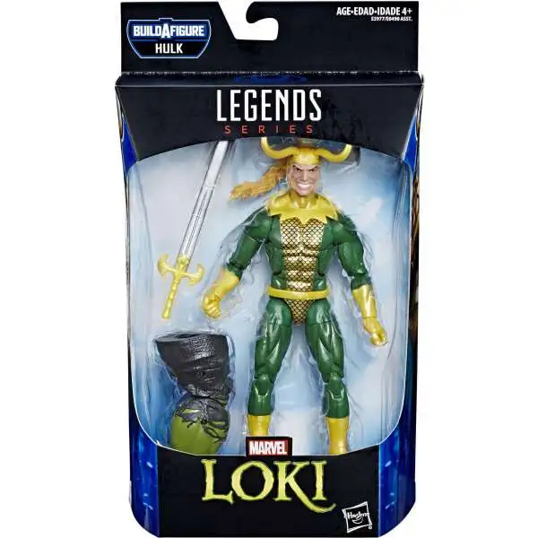 Avengers Endgame Marvel Legends Hulk Series Loki Action Figure