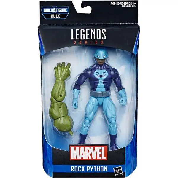 Avengers Endgame Marvel Legends Hulk Series Rock Python Action Figure