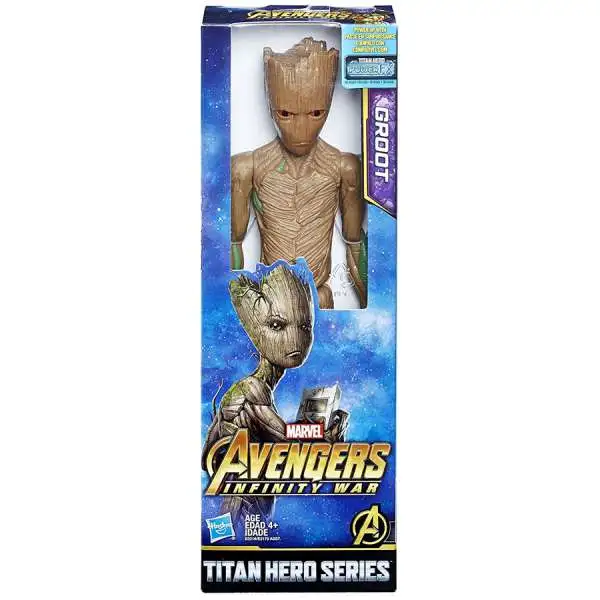Marvel Avengers Infinity War Titan Hero Series Groot Action Figure