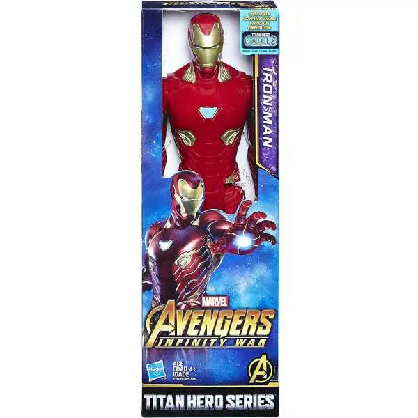 Marvel Avengers Infinity War Titan Hero Series Power FX Iron Man Action Figure [2018]