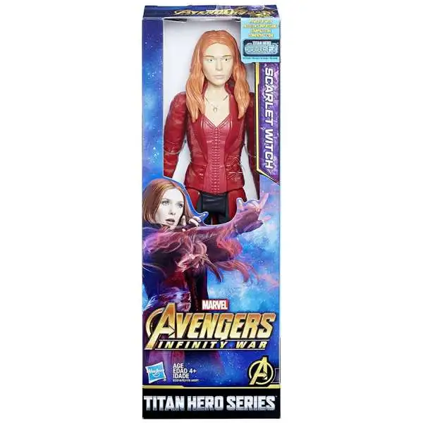 Marvel Avengers Infinity War Titan Hero Series Scarlet Witch Action Figure