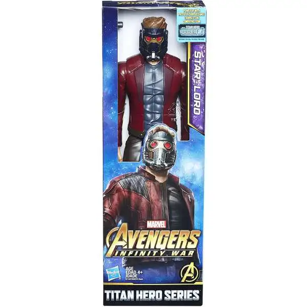 Marvel Avengers Infinity War Titan Hero Series Power FX Starlord Action Figure