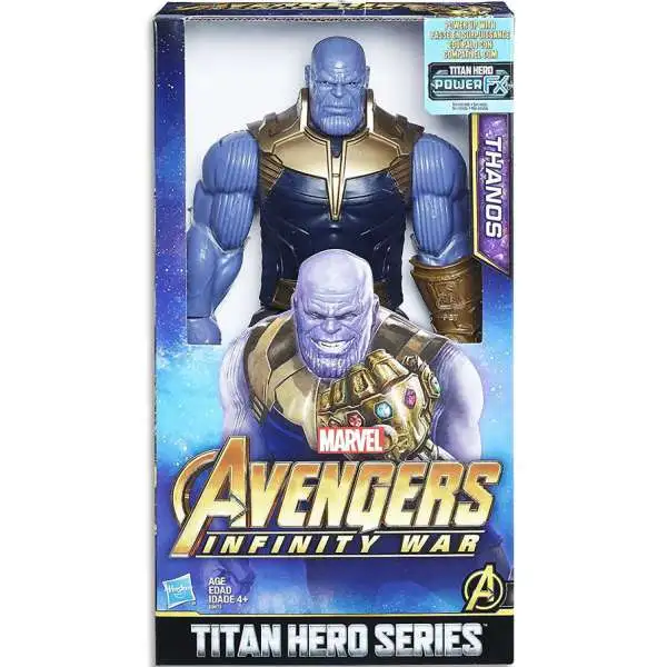 Marvel Avengers Infinity War Titan Hero Series Thanos Action Figure [with Power FX Port]