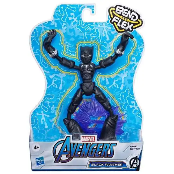 Marvel Avengers Bend & Flex Black Panther Action Figure