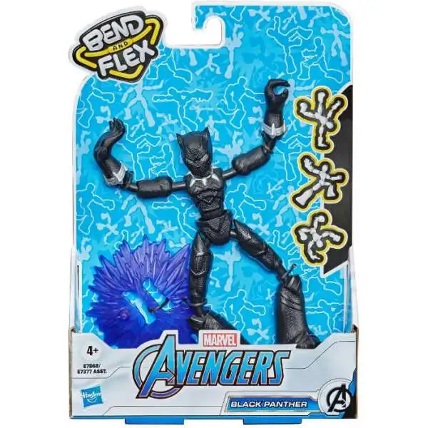 Marvel Avengers Bend & Flex Black Panther Action Figure [2021]