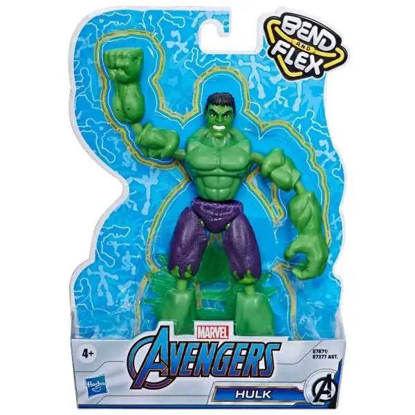 Marvel Avengers Bend & Flex Hulk Action Figure [2020]